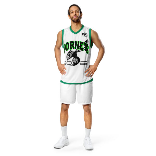 Hornets Ball - Recyceltes Unisex-Basketballtrikot