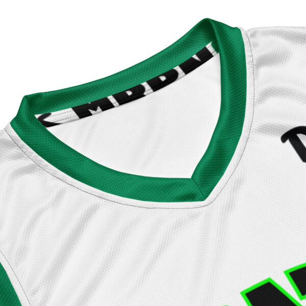 Hornets Ball - Recyceltes Unisex-Basketballtrikot – Bild 2